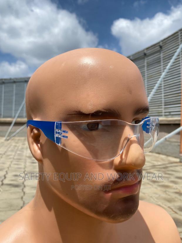 Nairobi Clear UV Anti-scratch Safety Glasses - main view