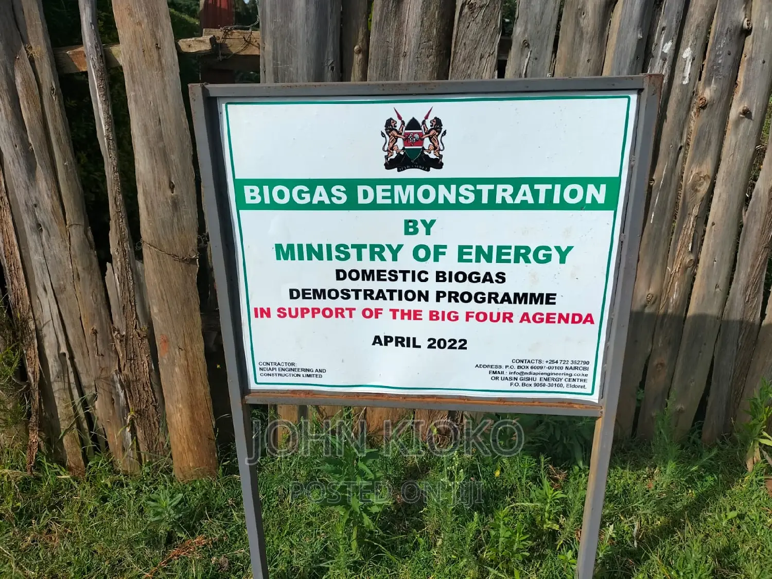 Biogas Construction