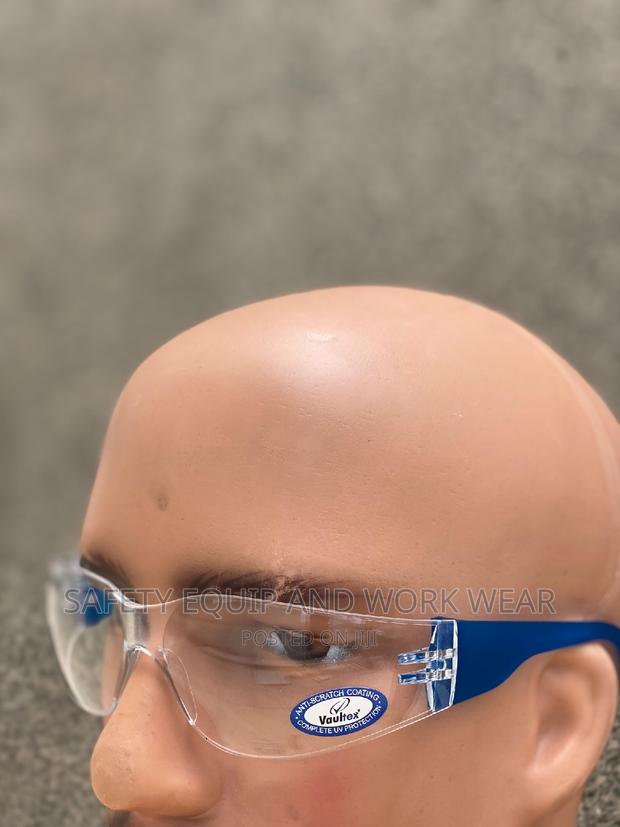 Nairobi Clear UV Anti-scratch Safety Glasses - thumbnail 2