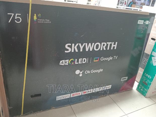 Skyworth 75 Inch Qled Uhd Google Tv, - thumbnail 3