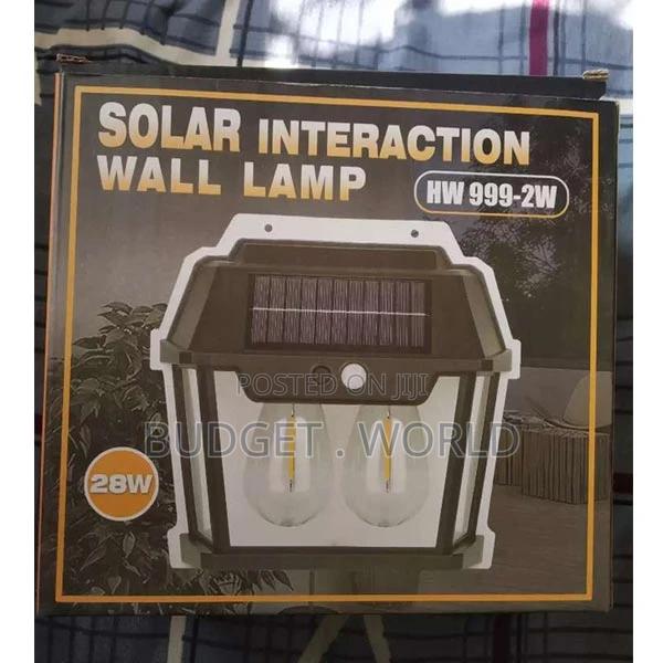 Amazing Solar Wall Double, Triple Led Lamp Motion Sensor - main view