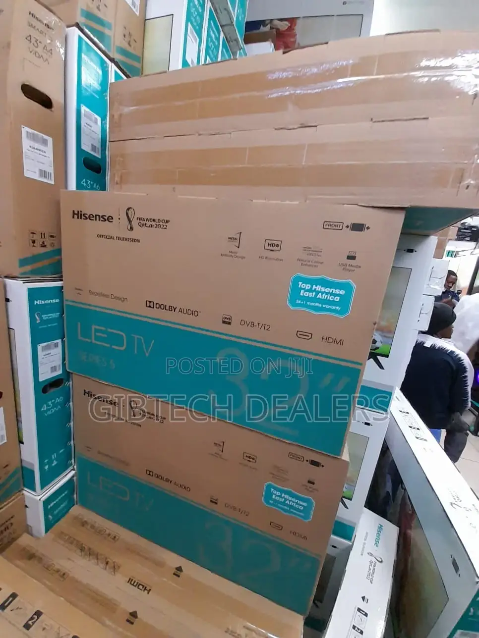 Hisense 32" Inches Smart Android Frameless Tv