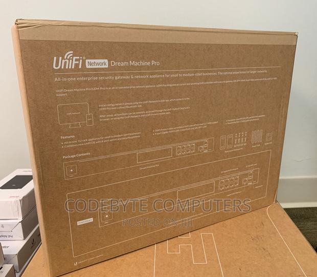 Udm Pro -ubiquiti Dream Machine Network Application - main view