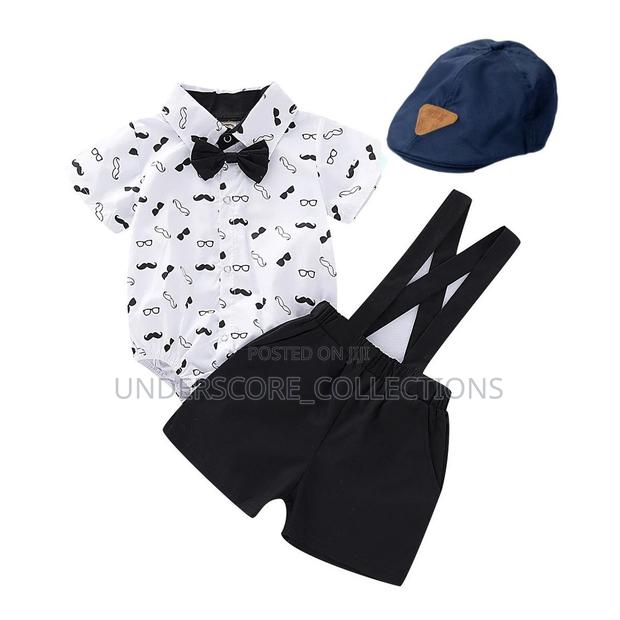 Executive Months to 2yrs Boys Three Piece Set - main view