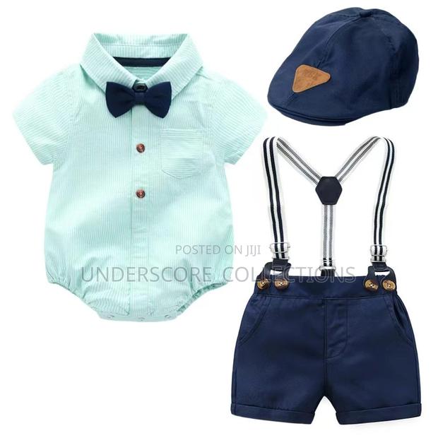 Executive Months to 2yrs Boys Three Piece Set - thumbnail 3
