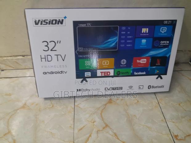Vision 32 Inches Bluetooth Smart Android Frameless Tv - main view