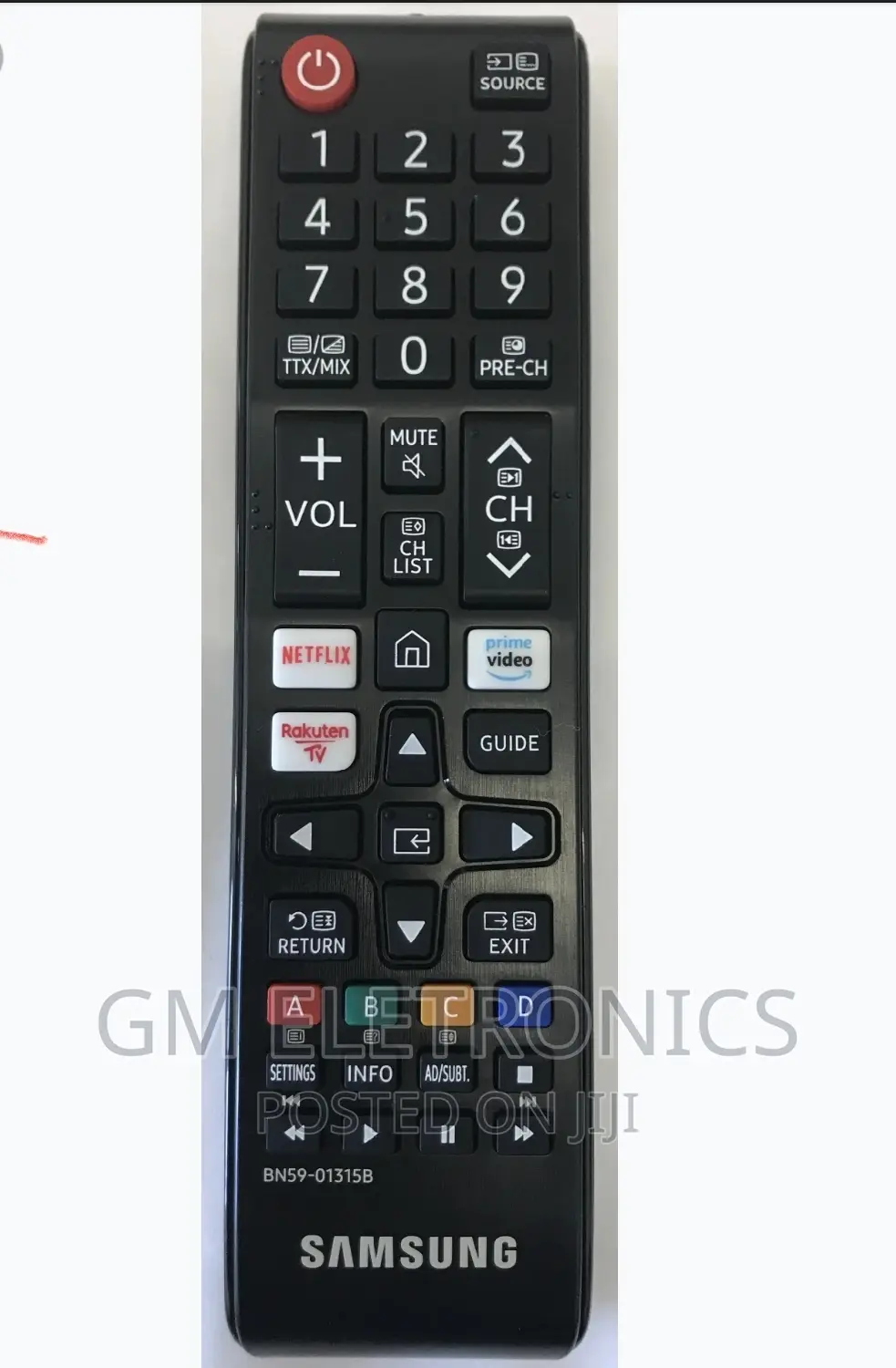 Replacement Remote For Samsung UHD HDR Crystal QLED Tvs,