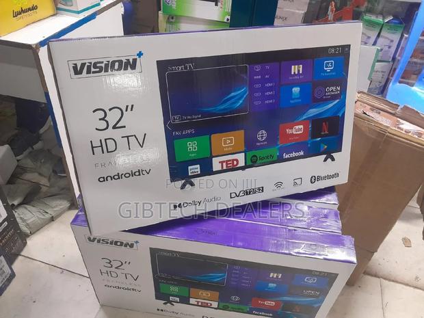 Vision 32 Inch Bluetooth Frameless Smart Android Tv - main view