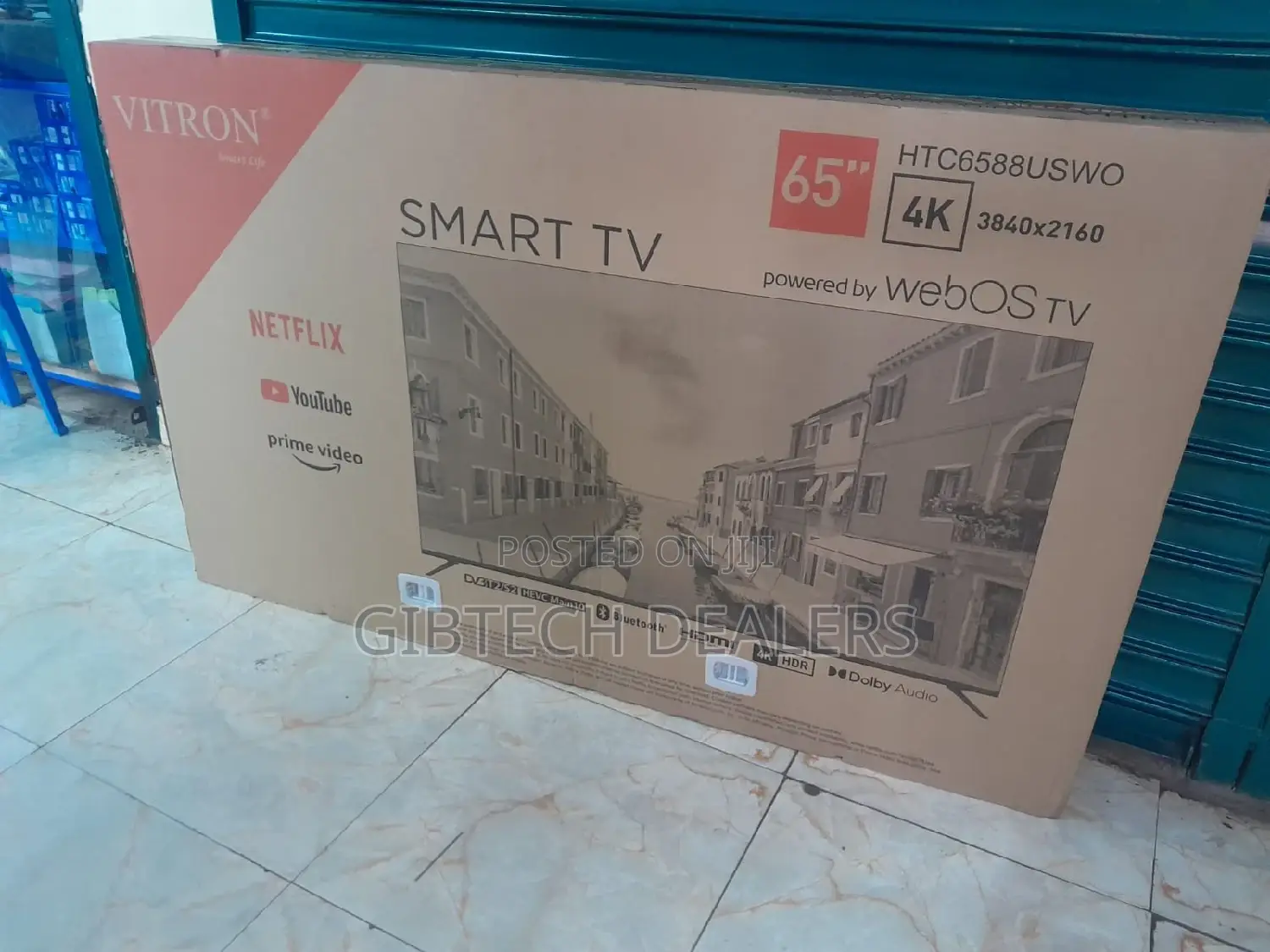 Vitron 65" Ultra Hd Smart Android Tv