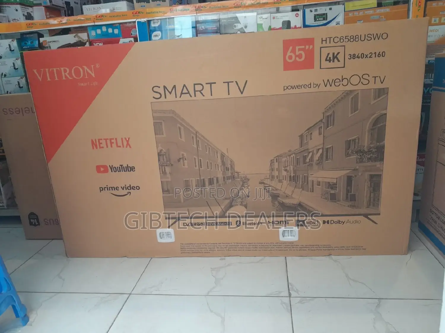 Vitron 65" Inch Ultra Hd Smart Android Tv