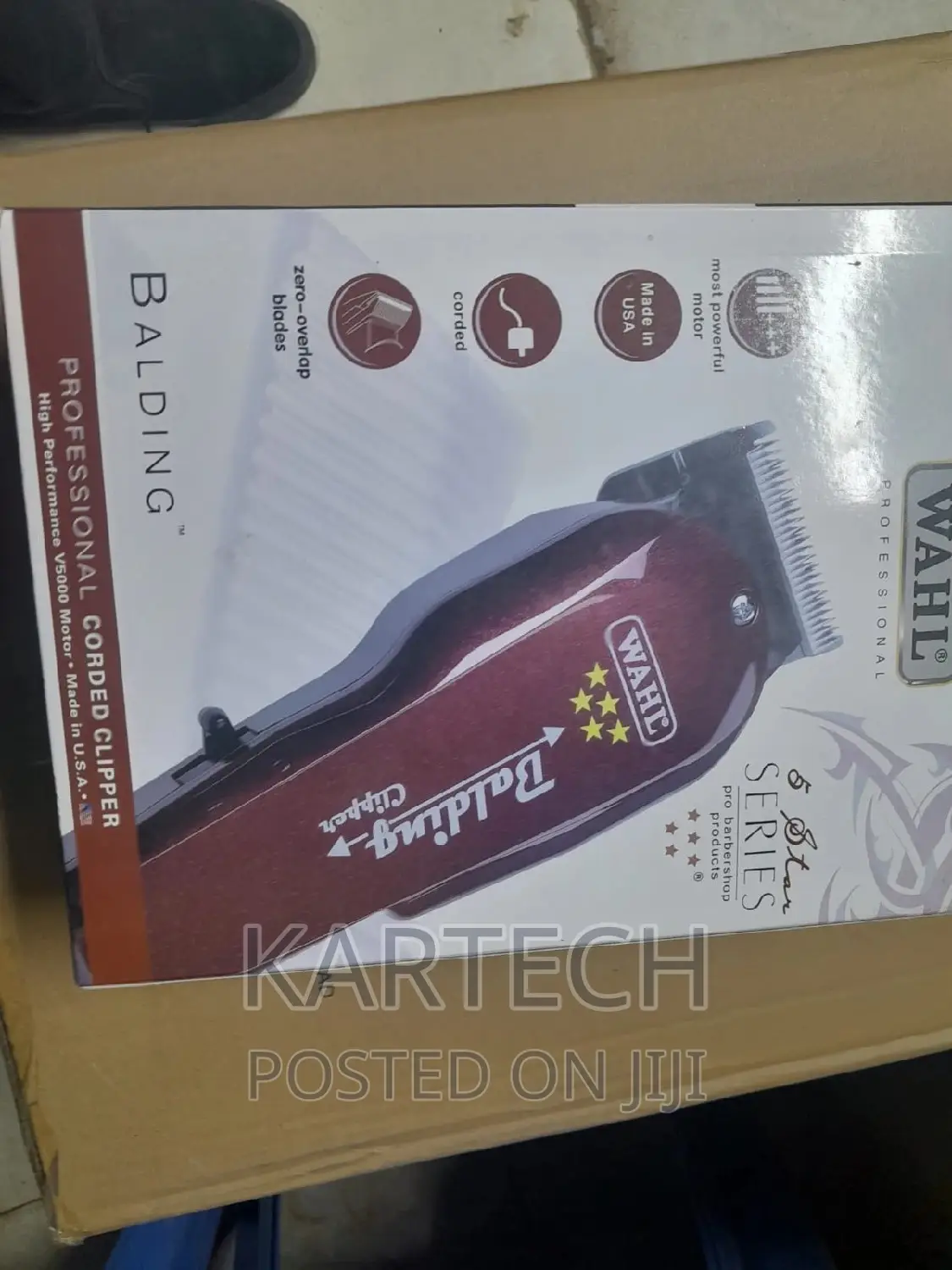 5 Star Series Wahl Professional Corded Balding Clippers