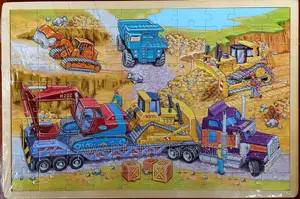 100pc Construction Site Jigsaw Puzzle