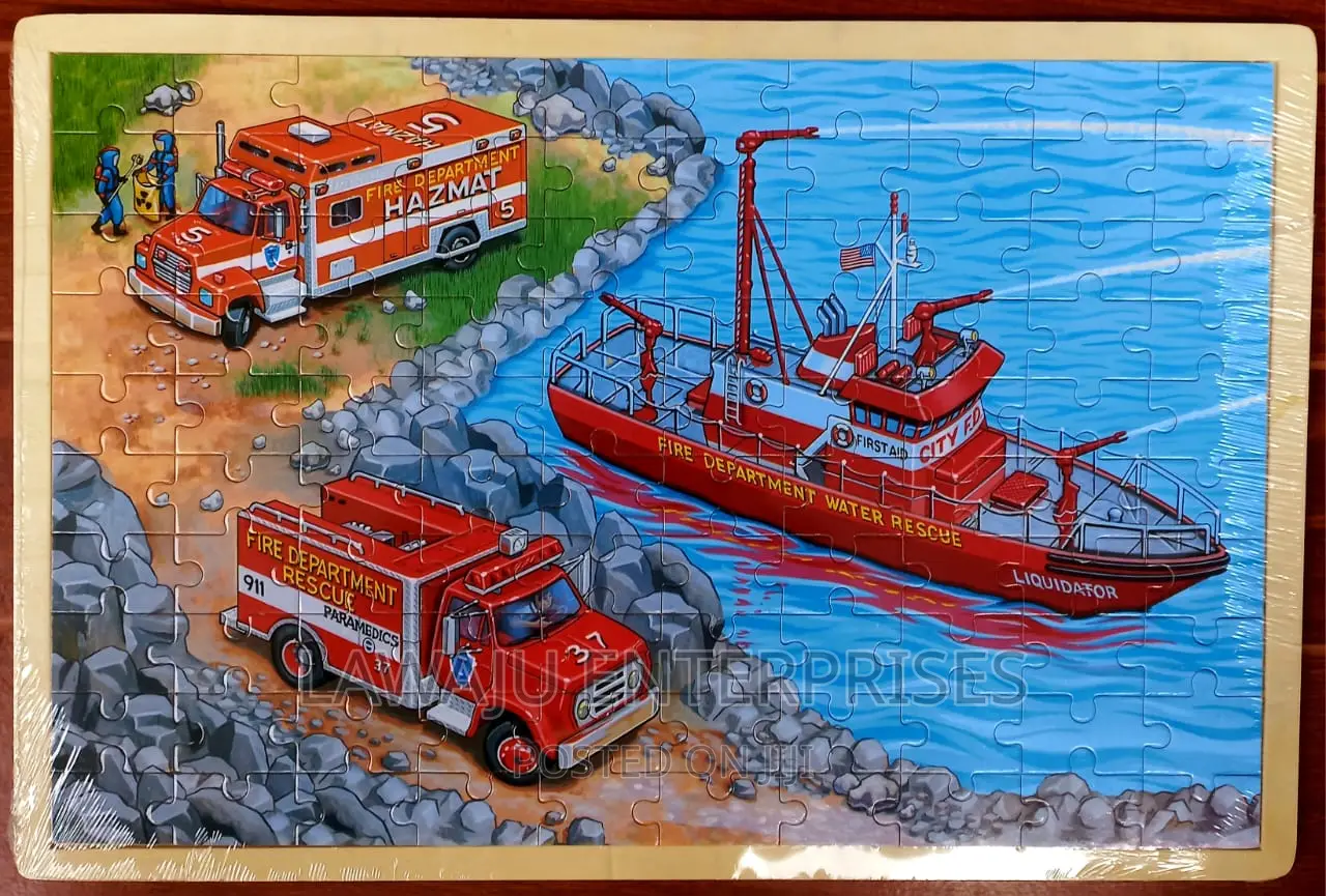 100pc Construction Site Jigsaw Puzzle