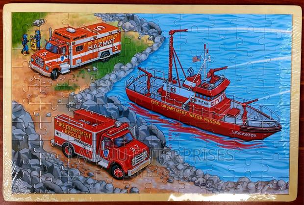 100pc Construction Site Jigsaw Puzzle - thumbnail 4