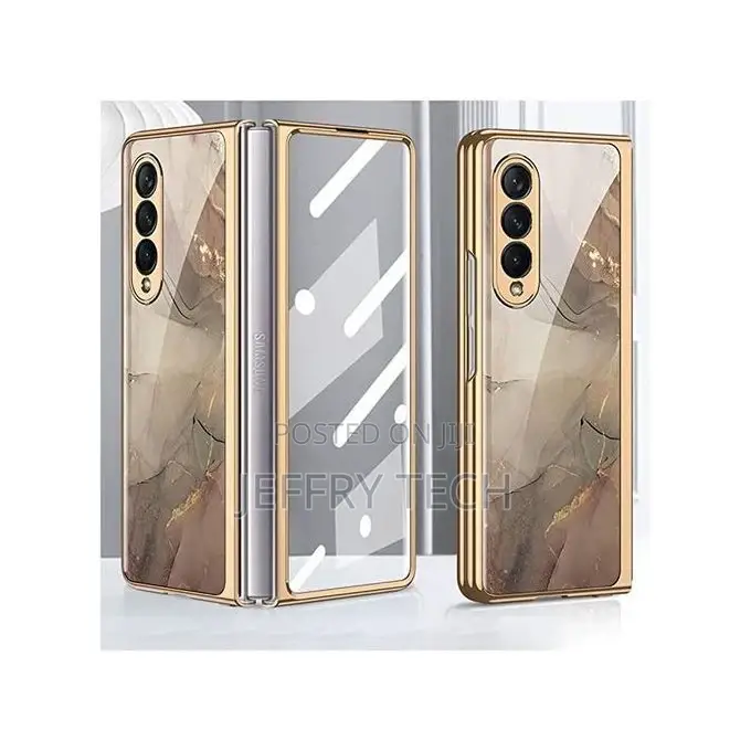 Back Cover With Screen Protector for Samsung Galaxy Z Fold 3