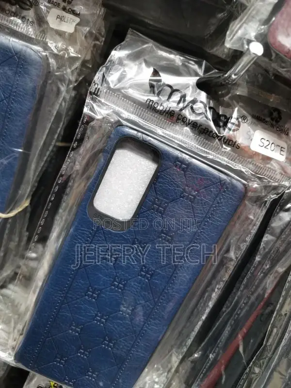Samsung S20 Fe Case Soft Edge PU Leather Hard Phone Cover