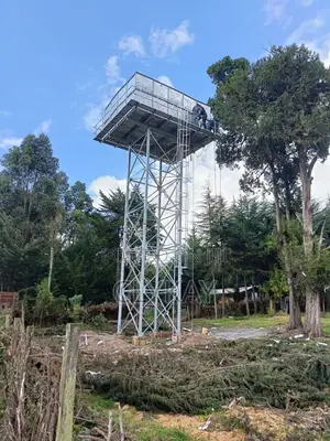 Fabricated Pressed Steel Water Tank and Steel Towers