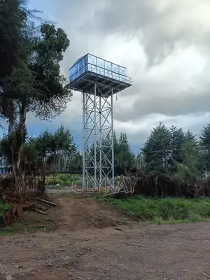 Galvanized Pressed Steel Tank and Steel Tower Fabricated