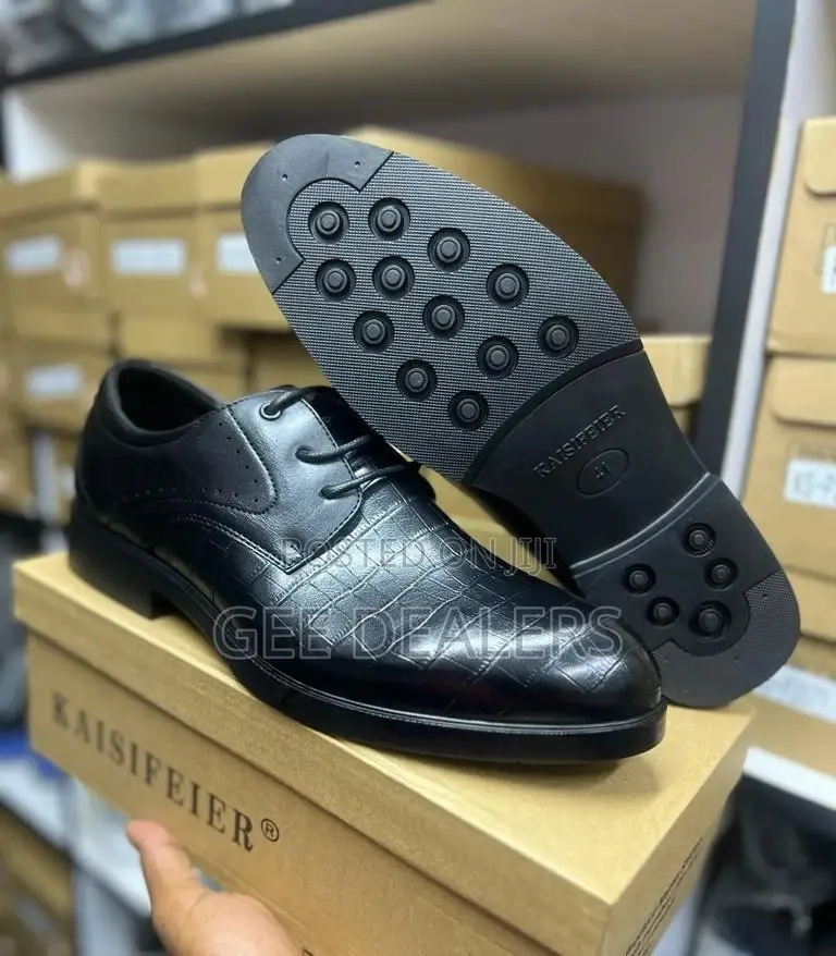 Official Leather Derby Shoes