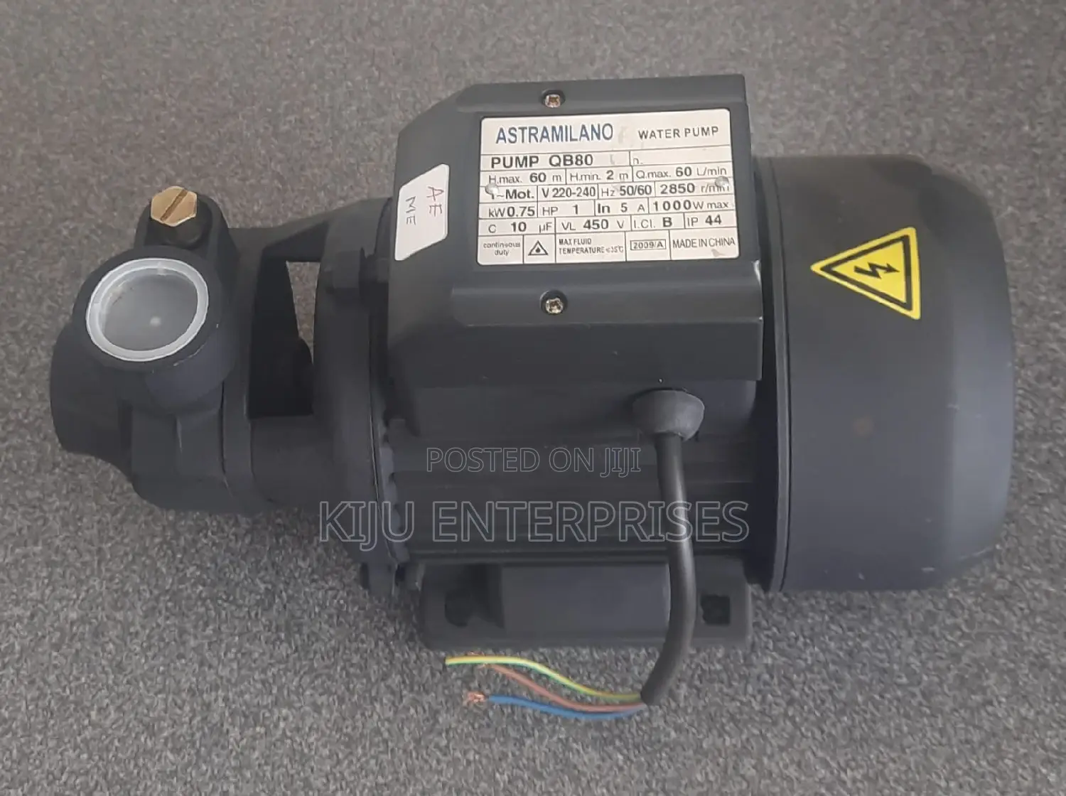 Booster Pump 0.5hp Aico Brand