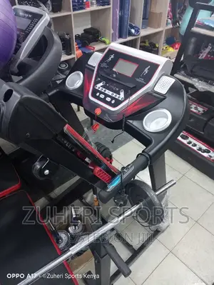 Homegym Treadmill Running Machine, Silent Belt, Foldable