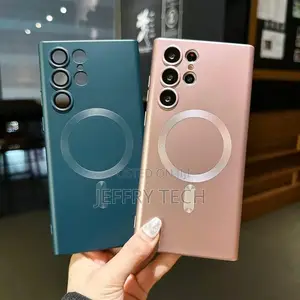 Magnetic Phone Case for Samsung Galaxy S22 Ultra 5G Compatib