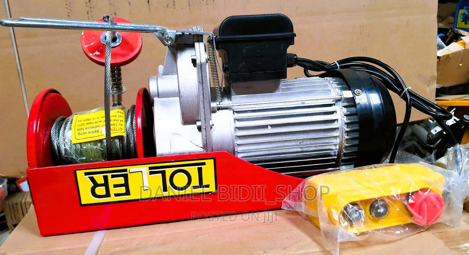 Electric Hoist 1 Ton 1600w 12m
