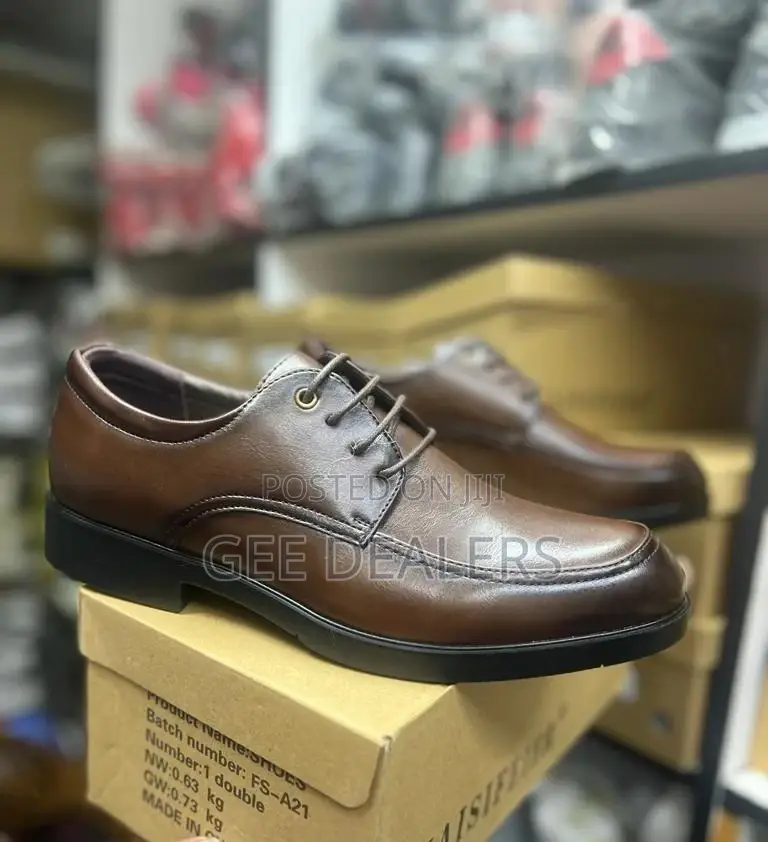 Lace Up Official Leather Shoes