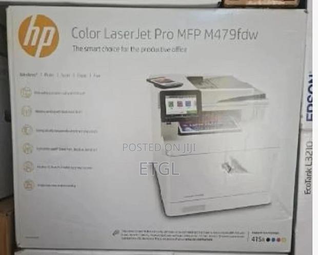 .W1A80A HP Color Laserjet Pro MFP M479fdw Printer, Print, Co