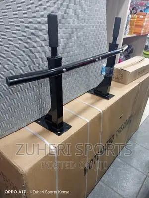 Chin Up Bar Heavy Duty Wall Drill Pull Up Bar Dips Bar