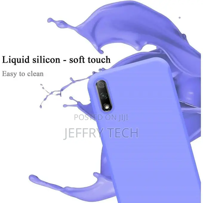 Silicone Case Microfiber Lining Cover for Huawei Y9S