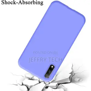 Silicone Case Microfiber Lining Cover for Huawei Y9S
