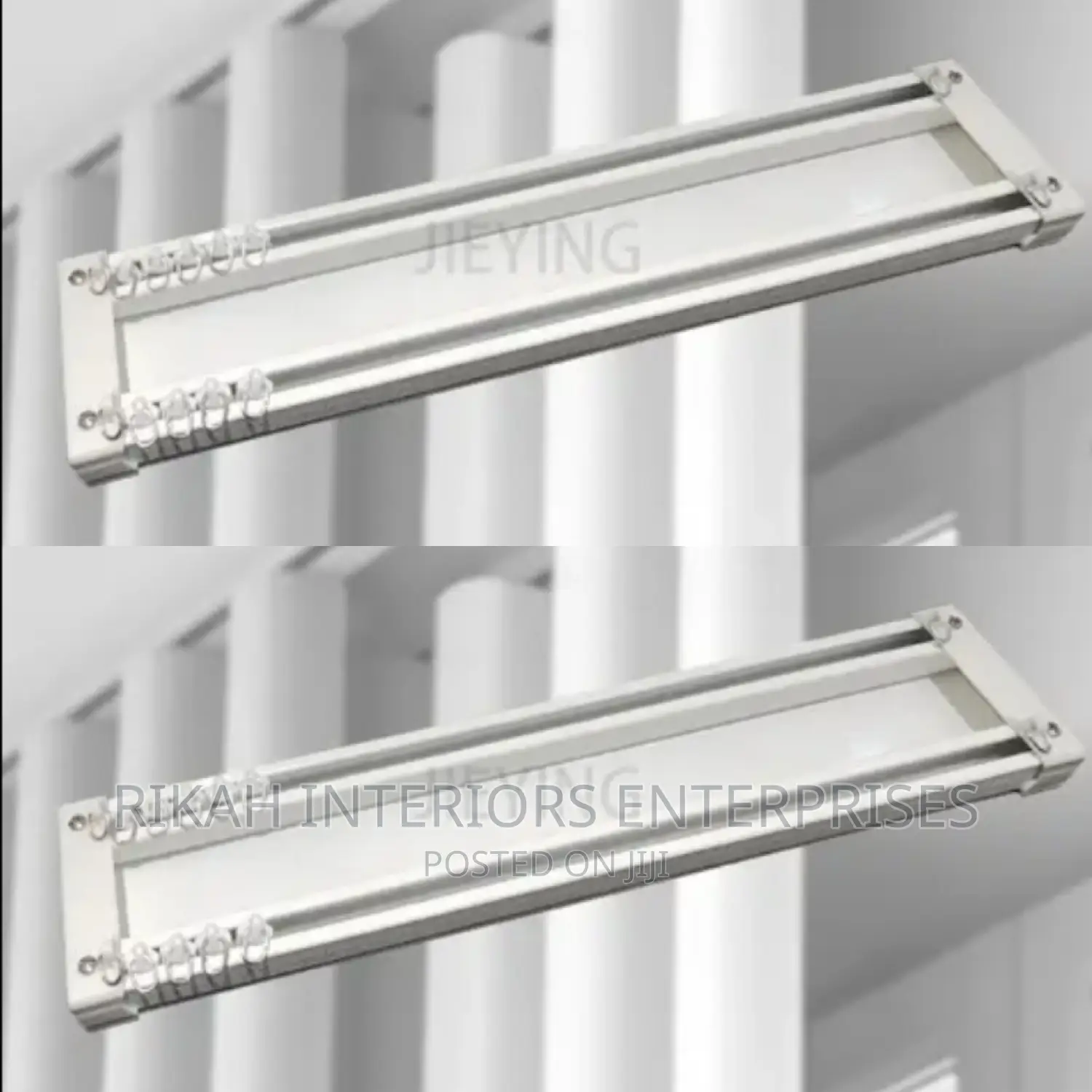 Double Rail Double Curtain Rails Aluminium Double Rail
