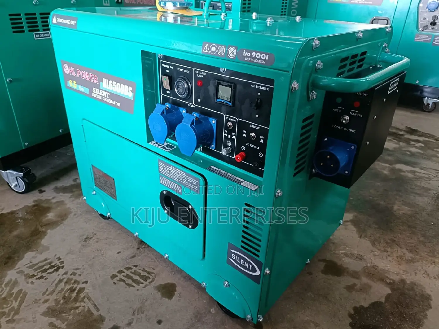 Generator 6.5kva Hl Power Generator