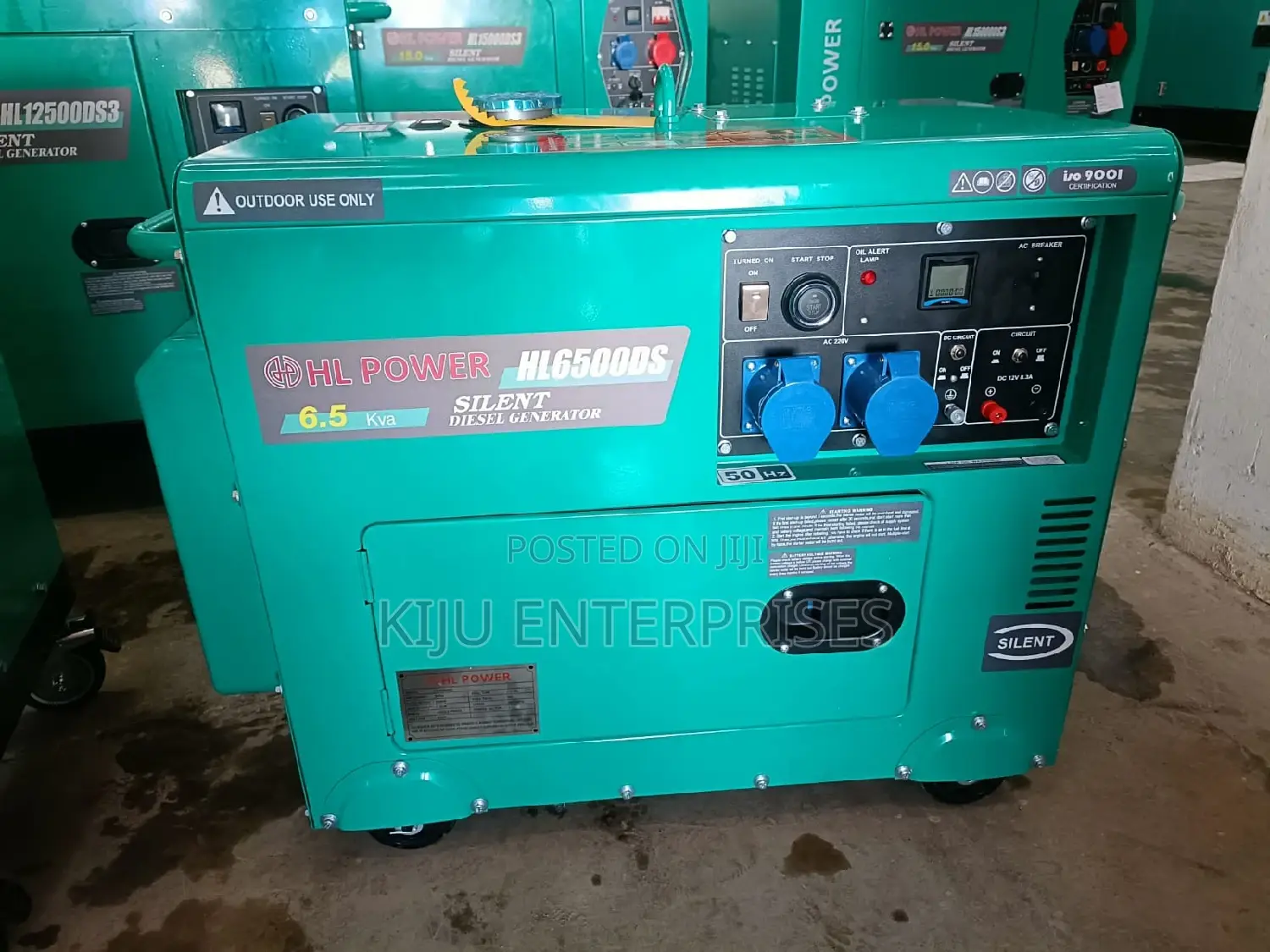 Generator 6.5kva Hl Power Generator