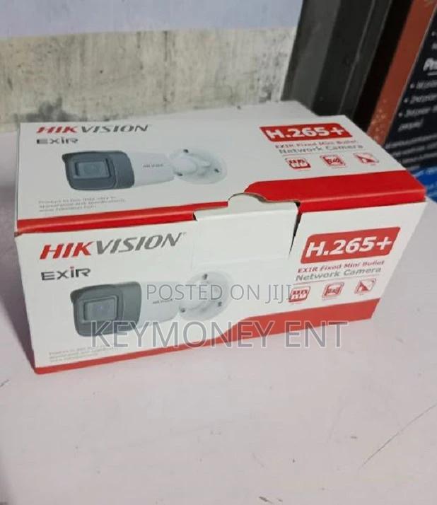 3.6mm Hikvision Bullet IP Cameras 2MP Resolution