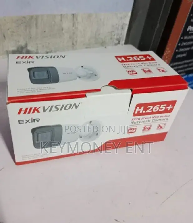 3.6mm Hikvision Bullet IP Cameras 2MP Resolution