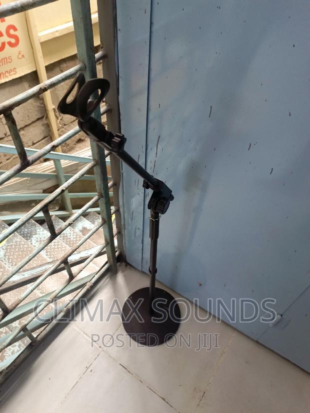 Microphone Stand Round Base Strong - thumbnail 3