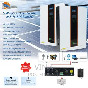 3kva Solar Inverters/ Hybrid Inverters, Solar Inverters 3kva