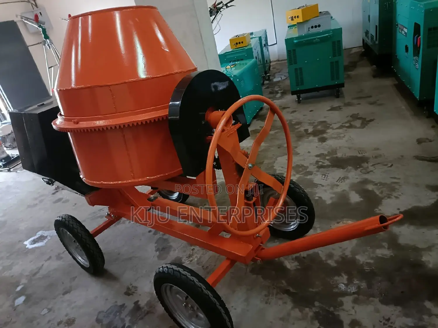 10hp Concrete Mixer 400litres Diesel Engine