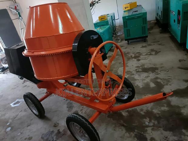 10hp Concrete Mixer 400litres Diesel Engine - thumbnail 2