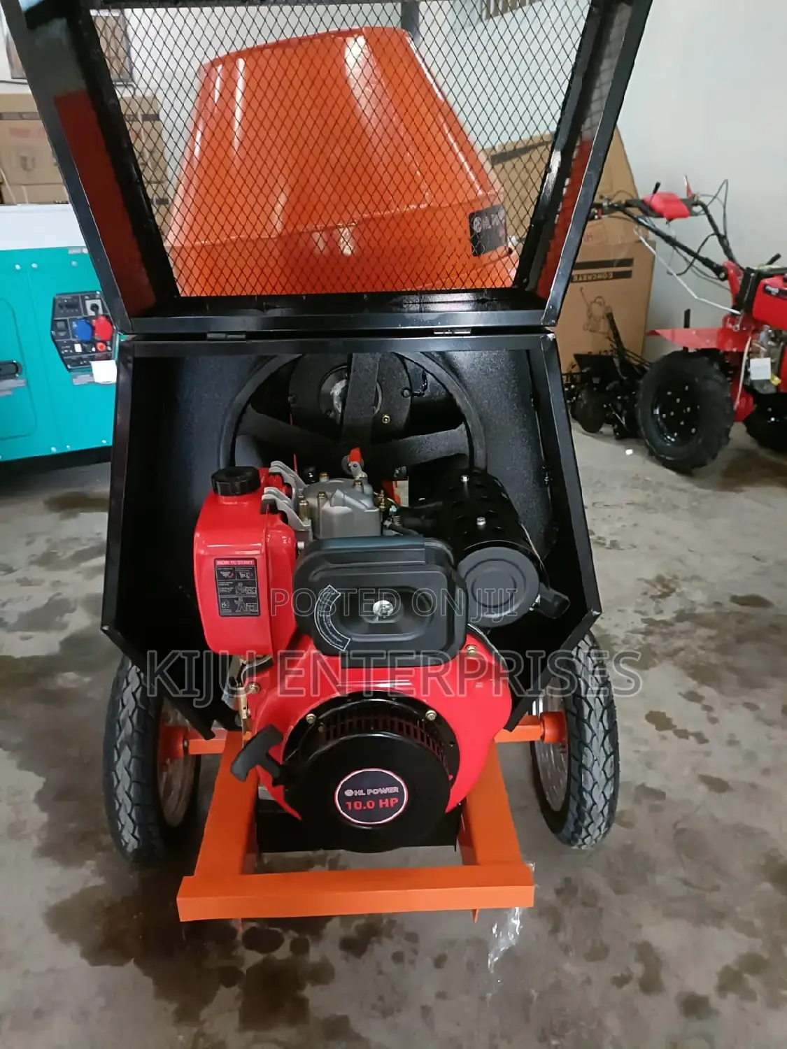 10hp Concrete Mixer 400litres Diesel Engine