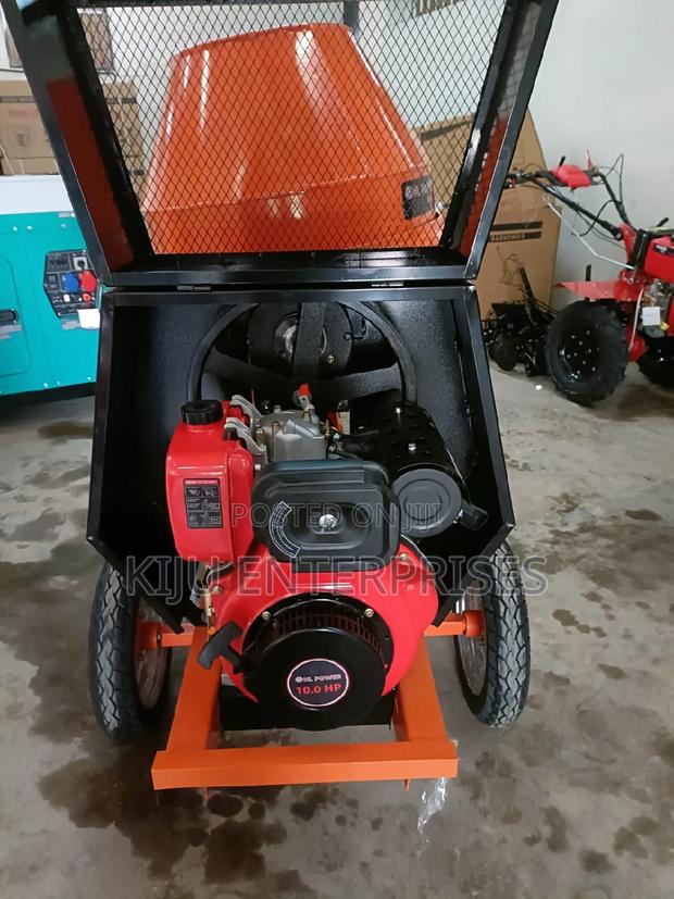 10hp Concrete Mixer 400litres Diesel Engine - thumbnail 4