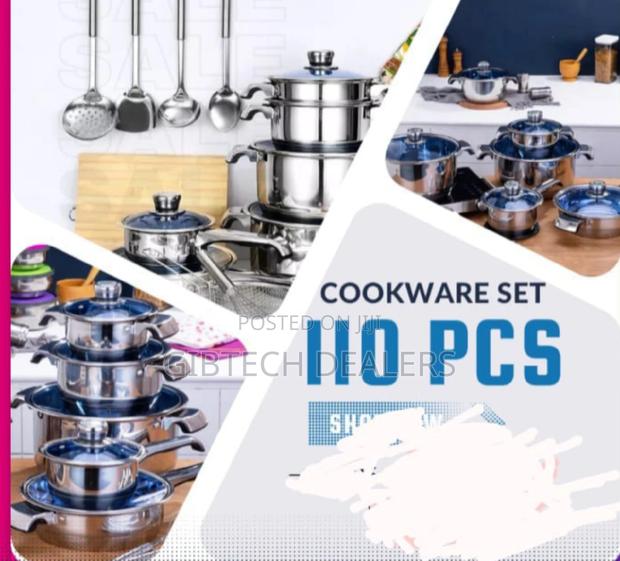Best Quality Marwa 110pcs Cookware Set