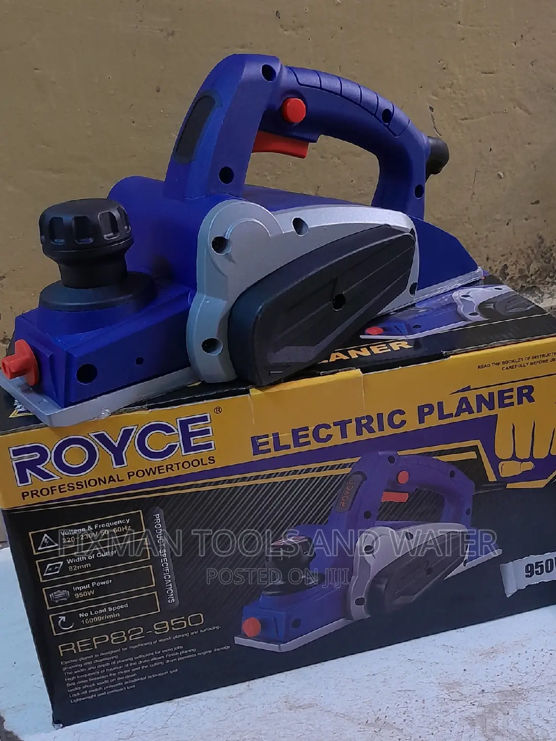 Portable Royce Electric Wood Planer