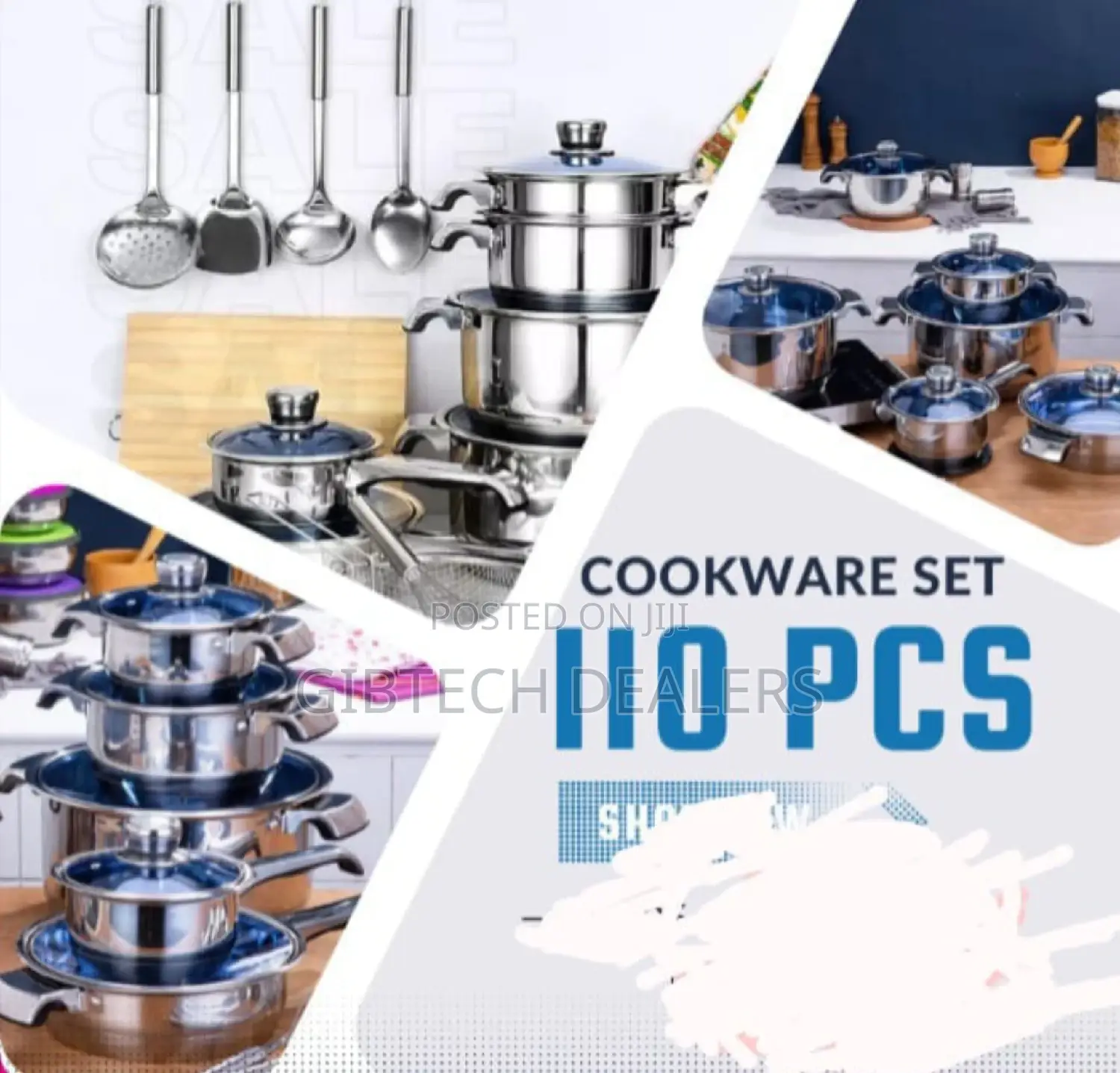 Marwa Cookware Set 110pcs