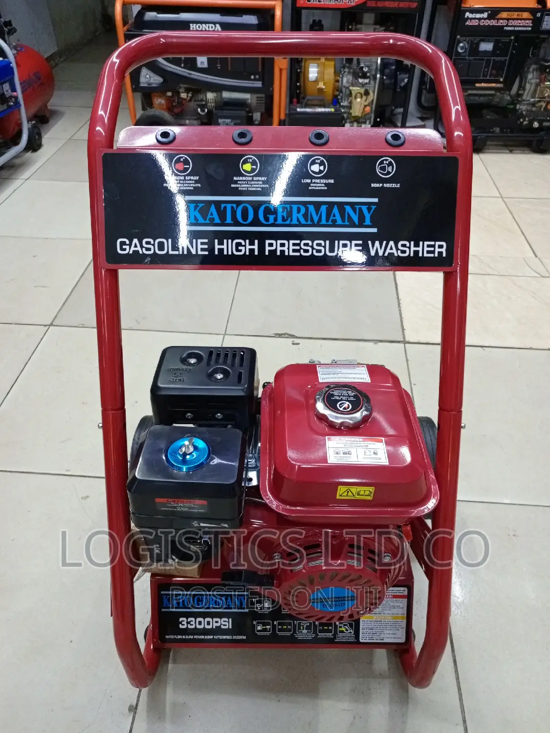 Kato Germany 3300psi Petrol Pressure Washer