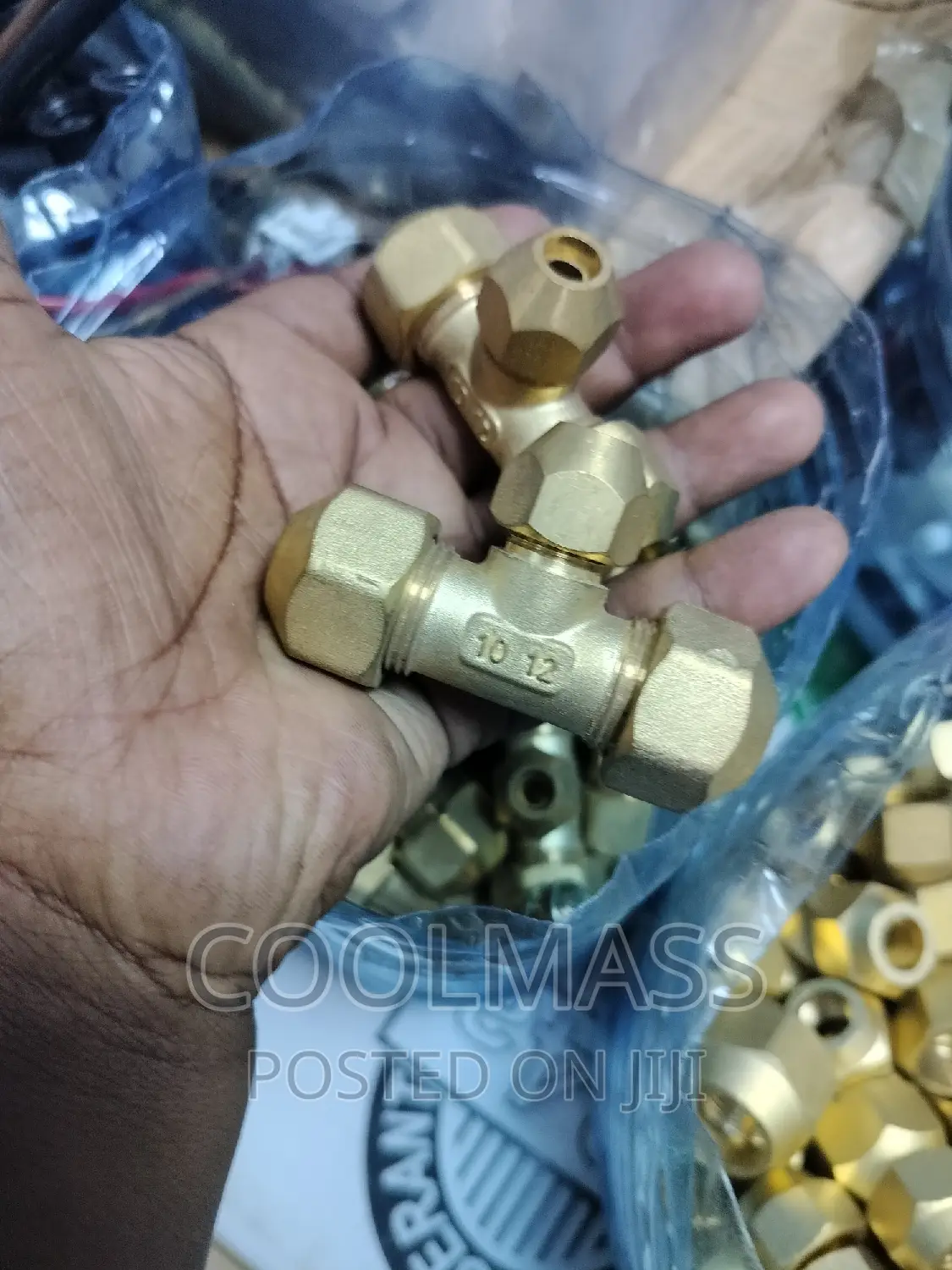 Reduced Brass Tee 10/12 to 6/8 in Nairobi Kenya