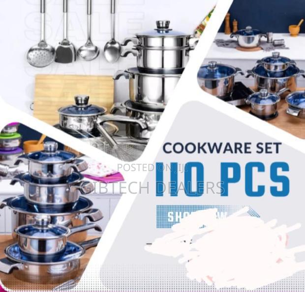Quality Marwa 110pcs Stainless Cookware Set