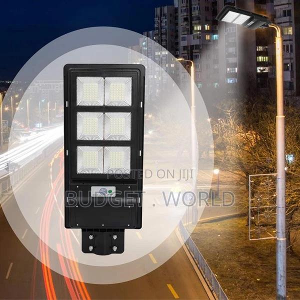 Solar 90 W Solar Street Light With Motion Sensor -Blac - main view
